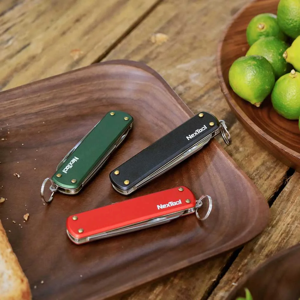 NexTool Mini Pocket Knife NE0143 4-in-1 green, image 8 of 32