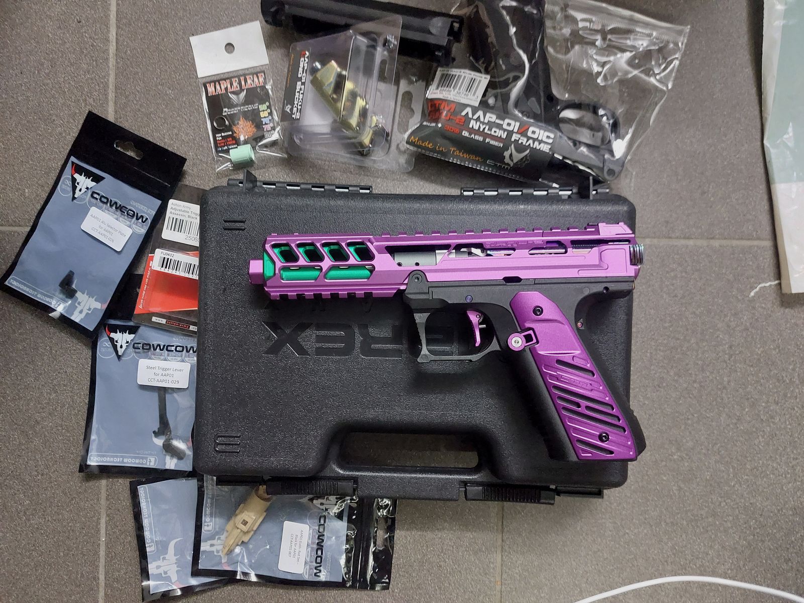 AAP-01 Externe Upgrades  - Joker Style - CTM Fuku 2 Upper, Custom CNC Aluminiumteile 