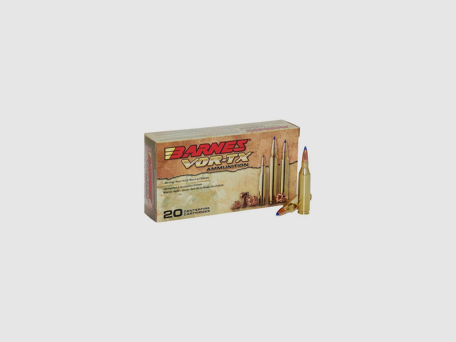 Barnes TTSX BT Ammunition 270 Win 130 grains, image 1 of 2