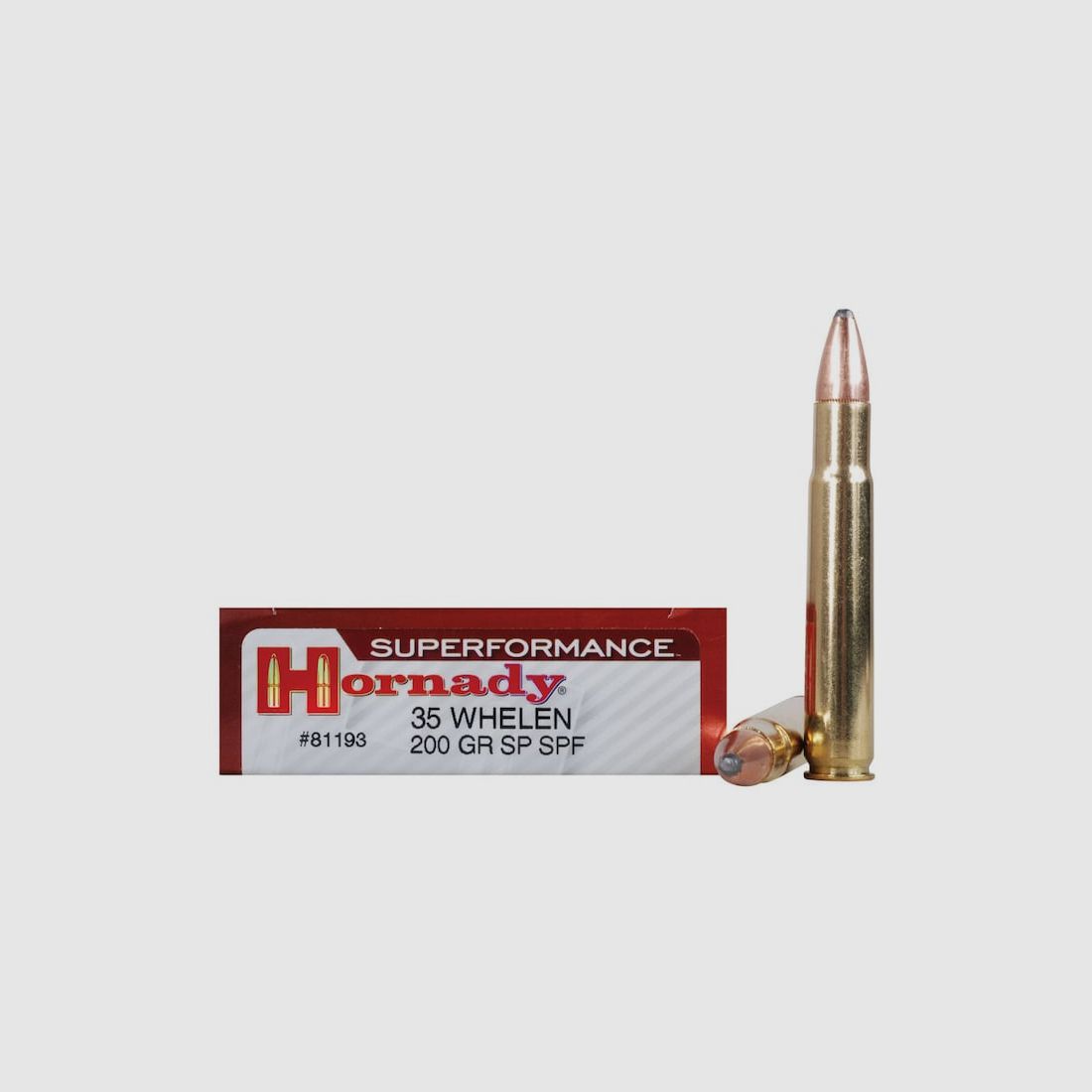 Hornady Superformance .35 Whelen 200GR InterLock SP 20 Patronen