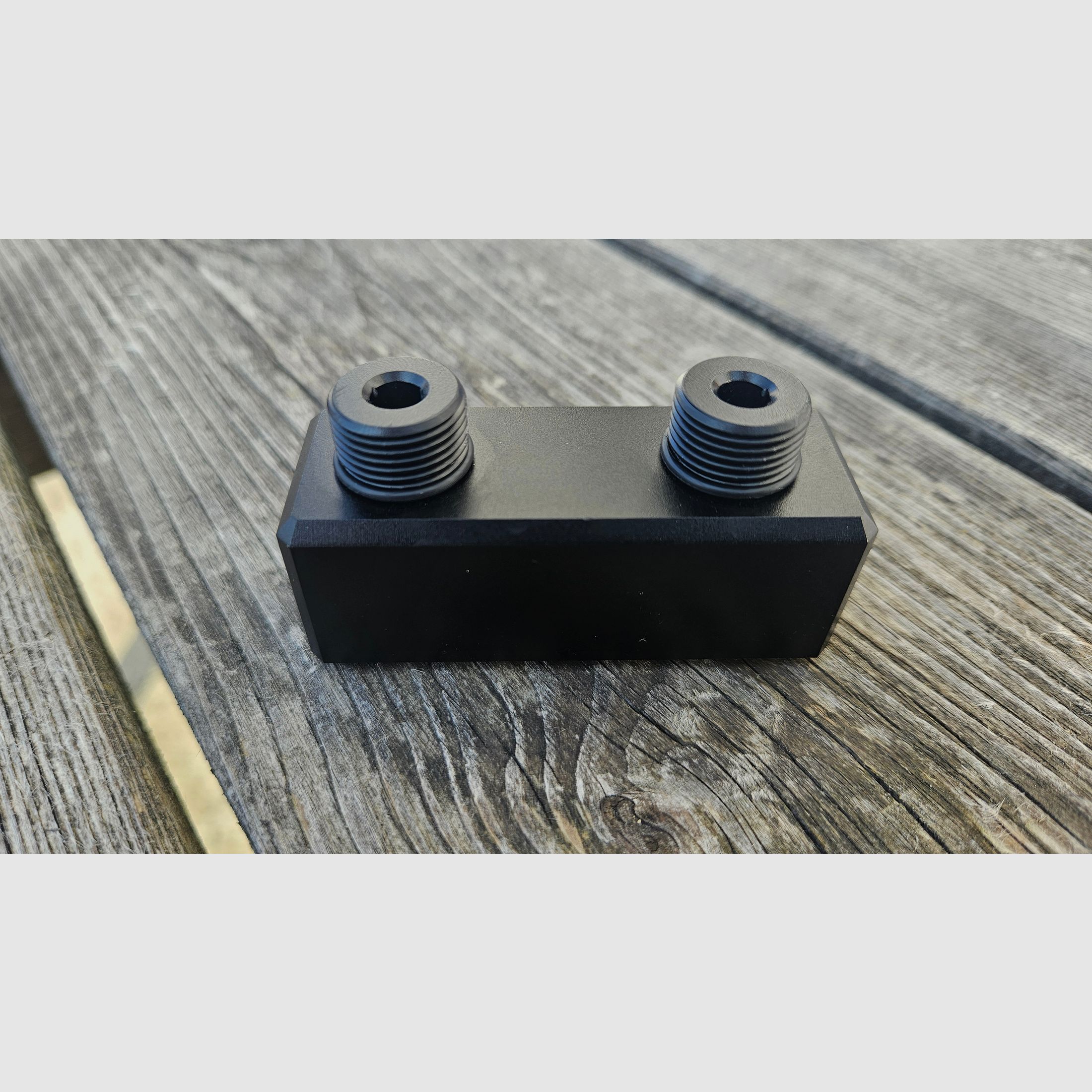 AEA Scuba Ashinger & Alarmo x2 Dubbele vuladapter vulblok, afbeelding 2 van 7