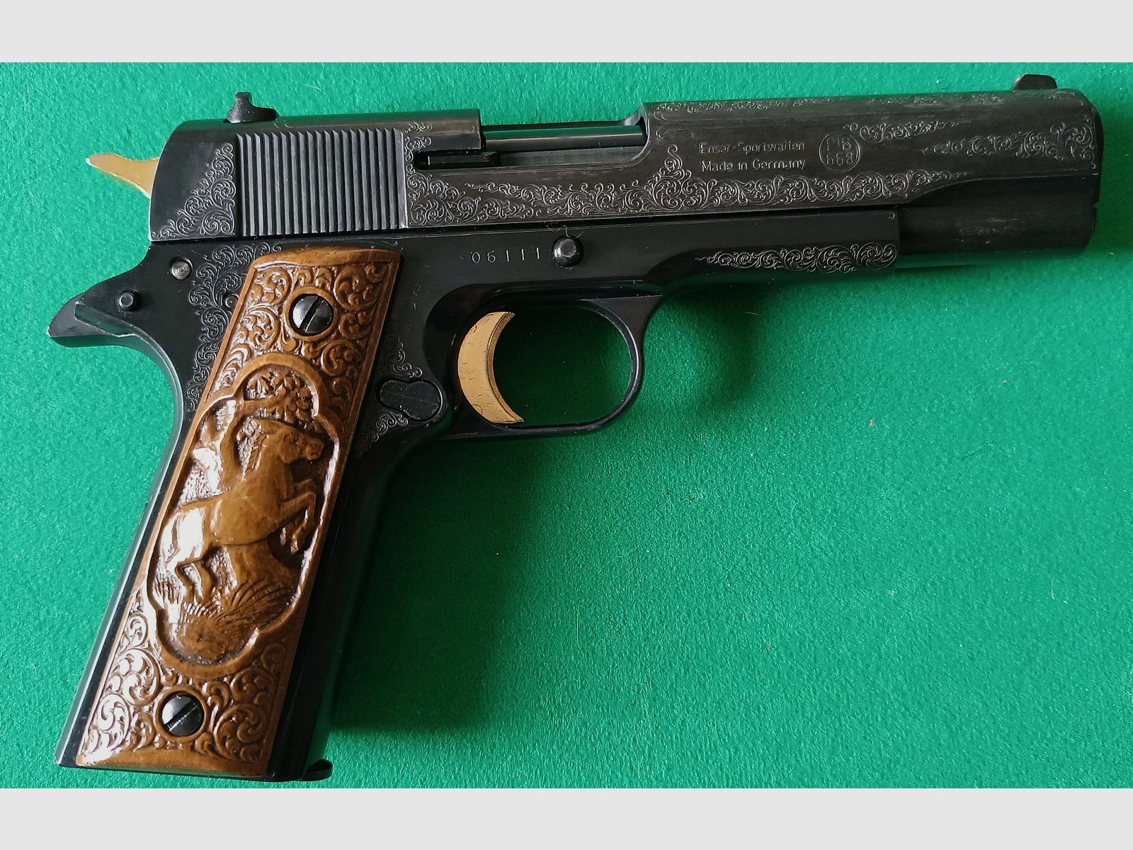 I.W.G Colt 1911 Sondermodell Graviert 