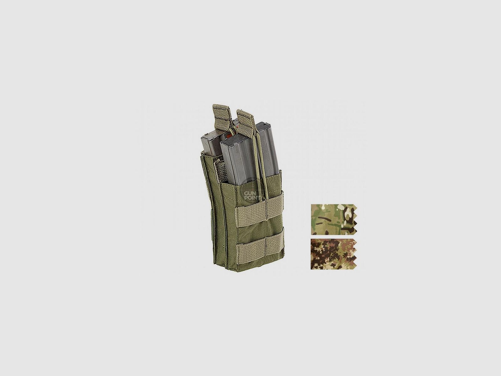 Defcon 5 M4 Open/Split Pouch Magazintasche OD Green