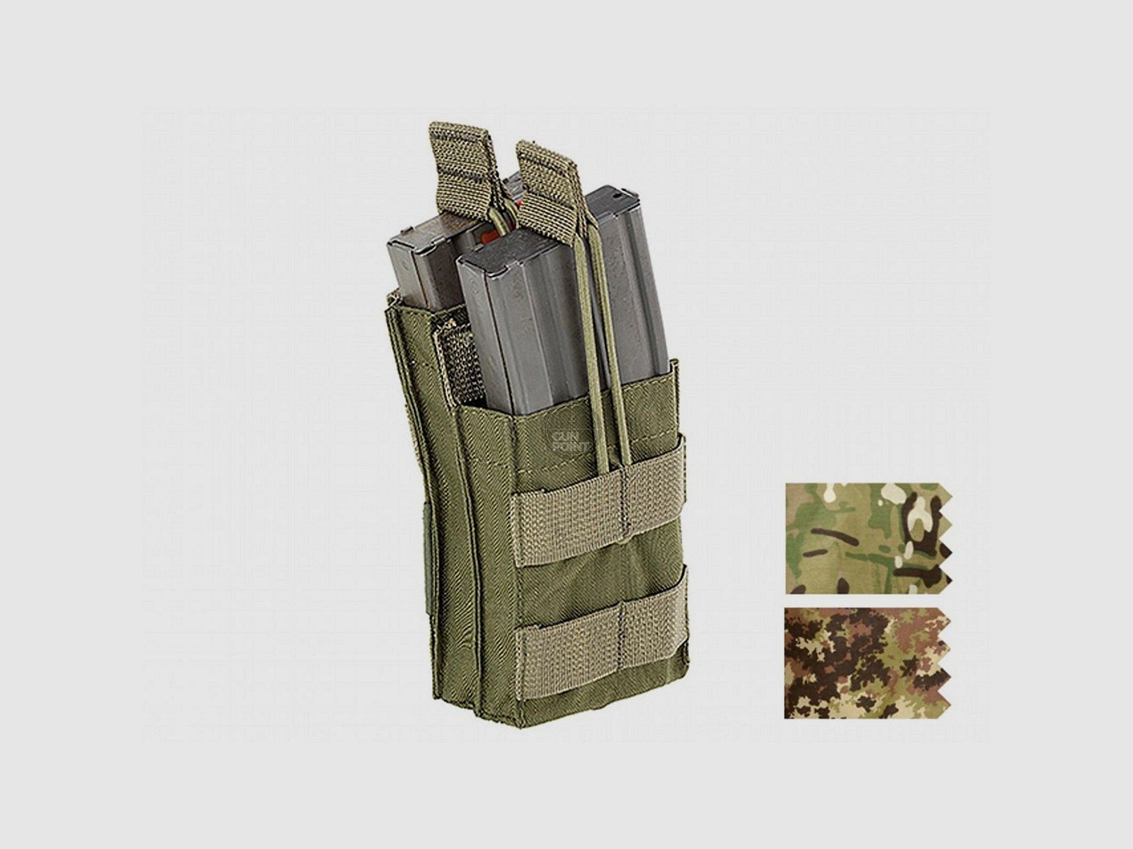 Defcon 5 M4 Open/Split Pouch Magazintasche OD Green