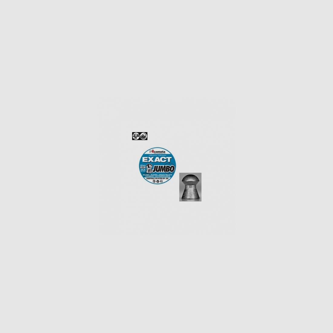 Diabolos JSB Exact Jumbo – Kaliber 5,52 mm (250 Stk.), Bild 2 von 2