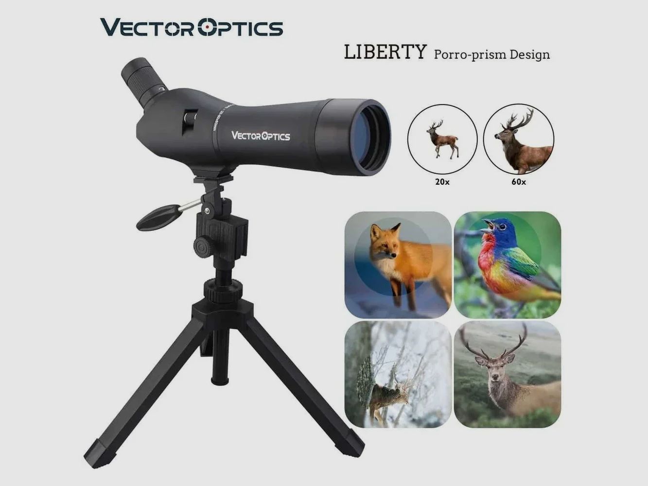 Vector Optics SCSS-01 Forester Liberty 20-60x60 Spektiv