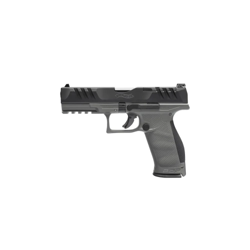 Walther PDP FS 4,5" OR INT Pistole, Kal. 9x19, DPT-Abzug, schwarz plus grau