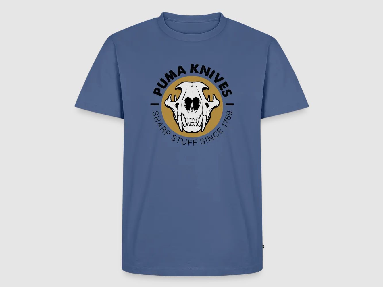 PUMA Men’s Premium T-Shirt "Skull Frontal Sharp Stuff"