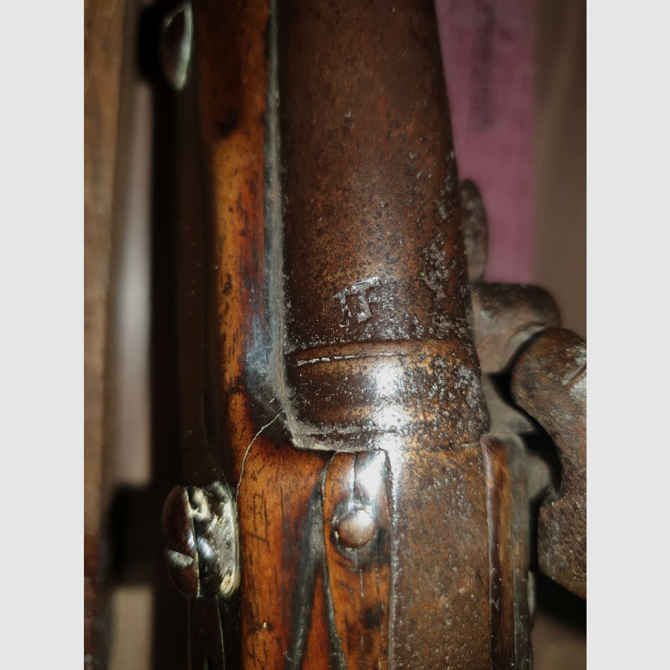 Englische Offizier-Pistole vor 1742