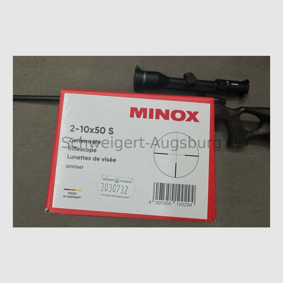 Mauser 18 Pure Max Minox Compleet Pakket .308Win