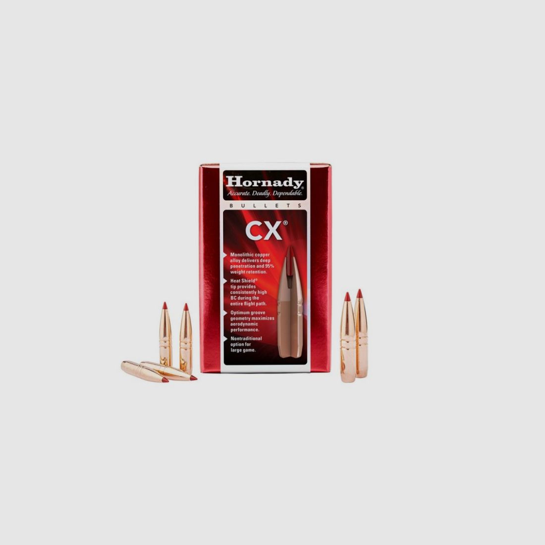 Hornady Bullet 270 .277 130 gr CX, Bild 1 von 2