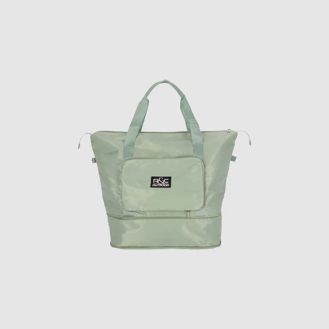 Sac de voyage vert pastel pliable