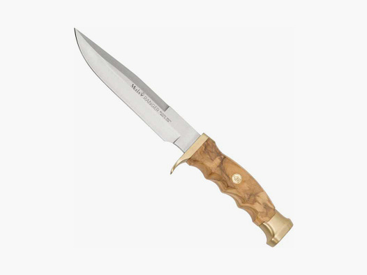 Muela Ranger Messer Olivenholz X50CrMoV15 Stahl
