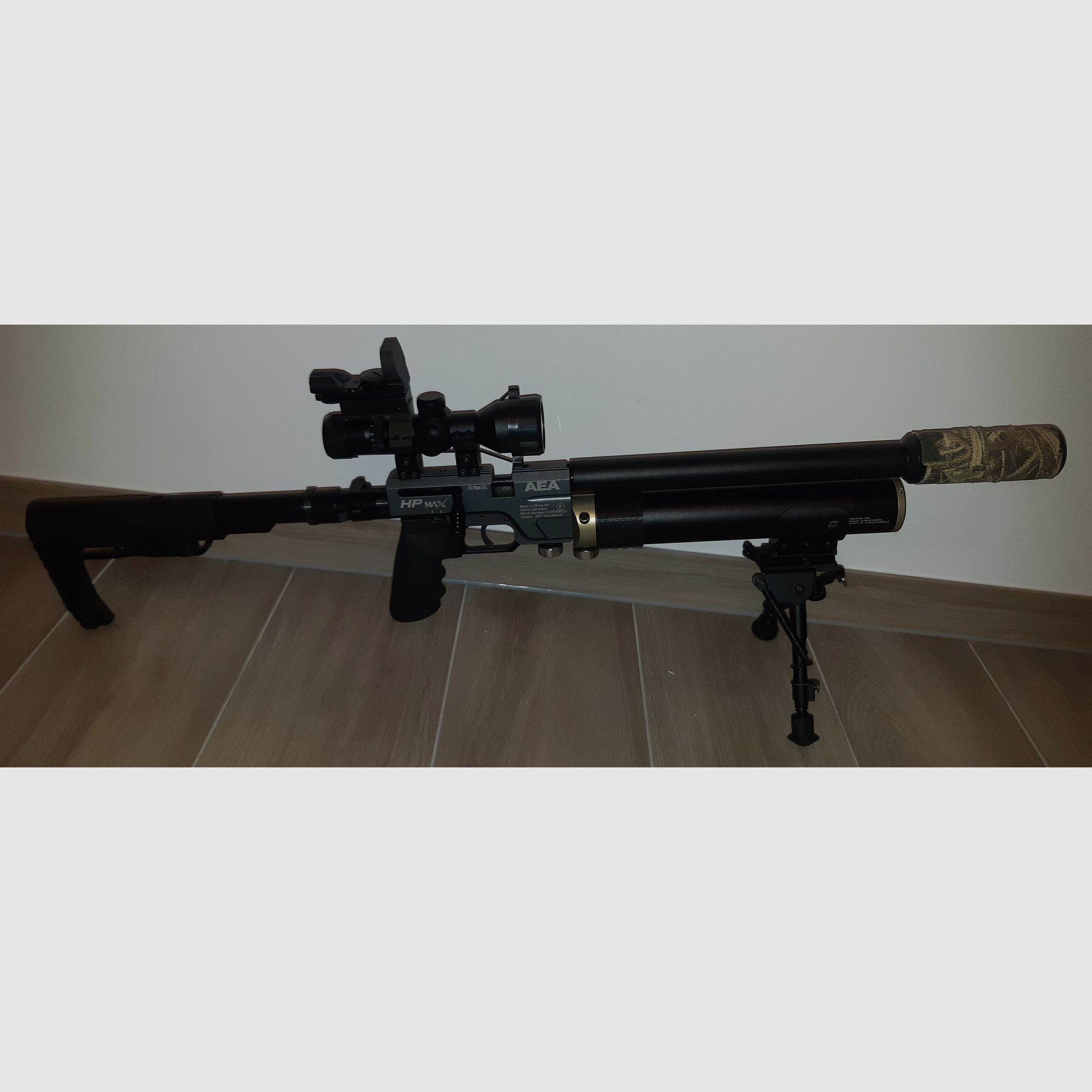 Luftgewehr HP MAX Komplettpaket