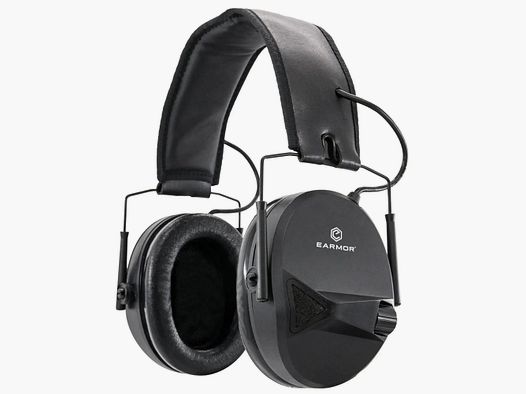 EARMOR EARMOR Aktivgehörschutz M30 NRR 24 - Schwarz