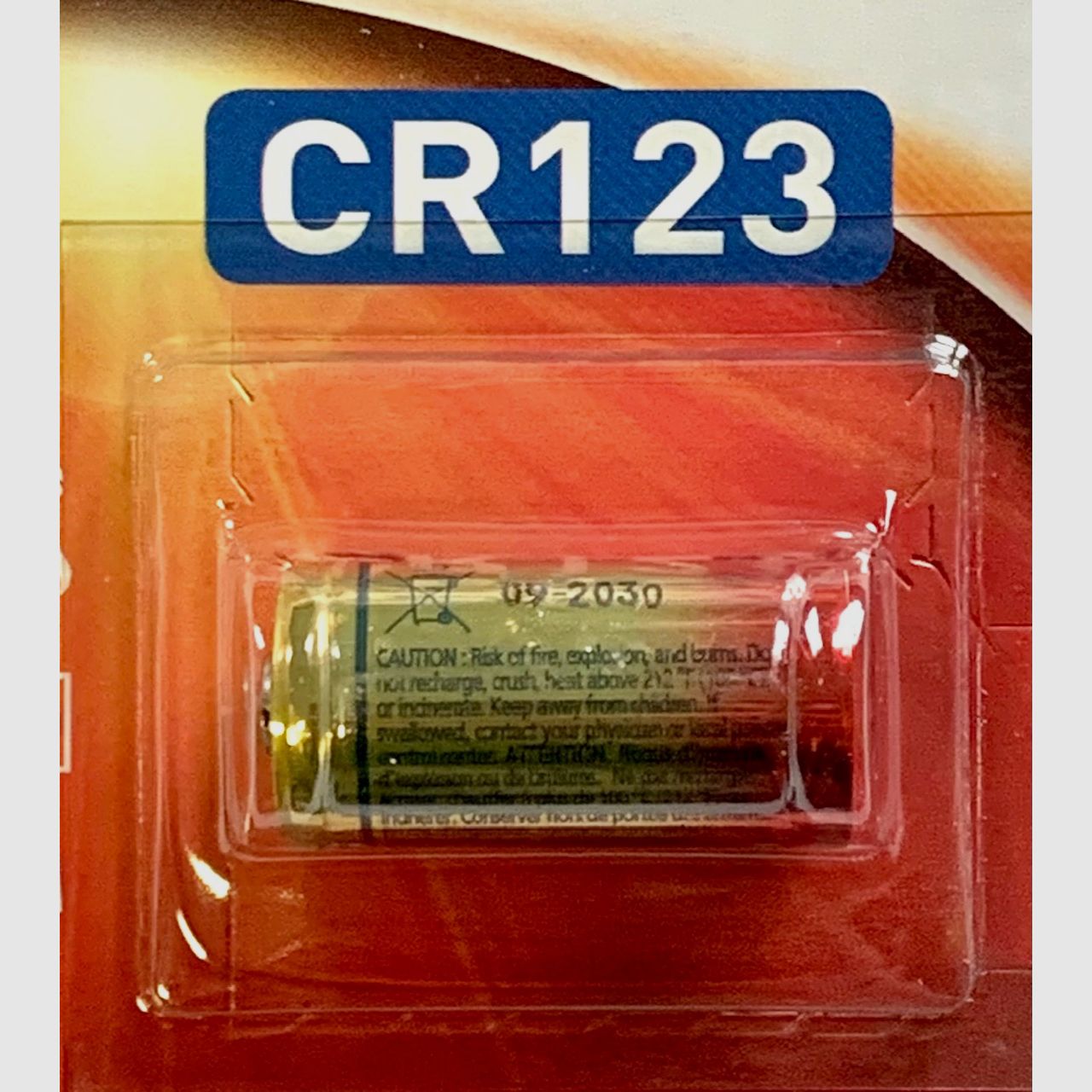 Batterij CR 123 A