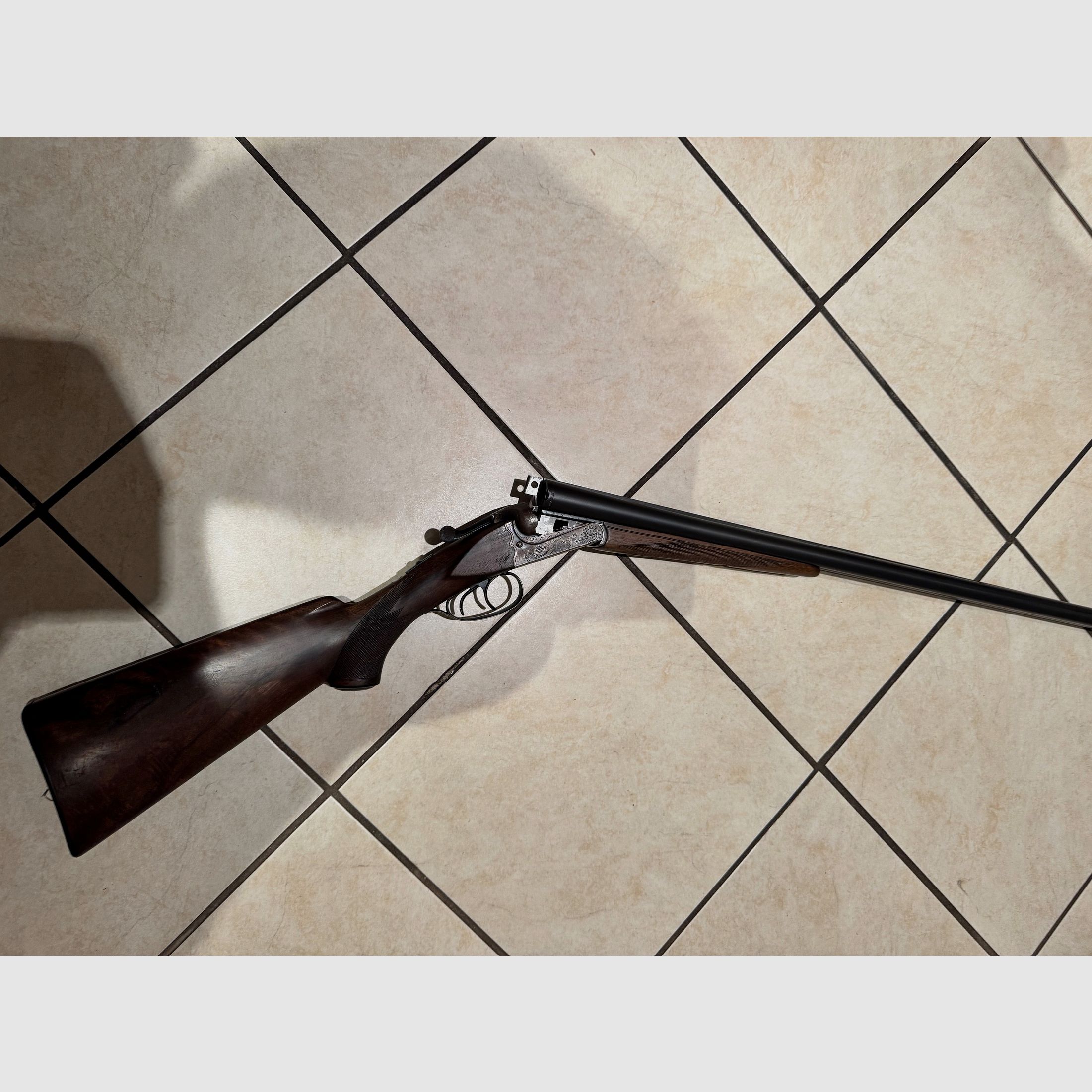 Querflinte / Doppelflinte Simson Suhl Kal. 12/70