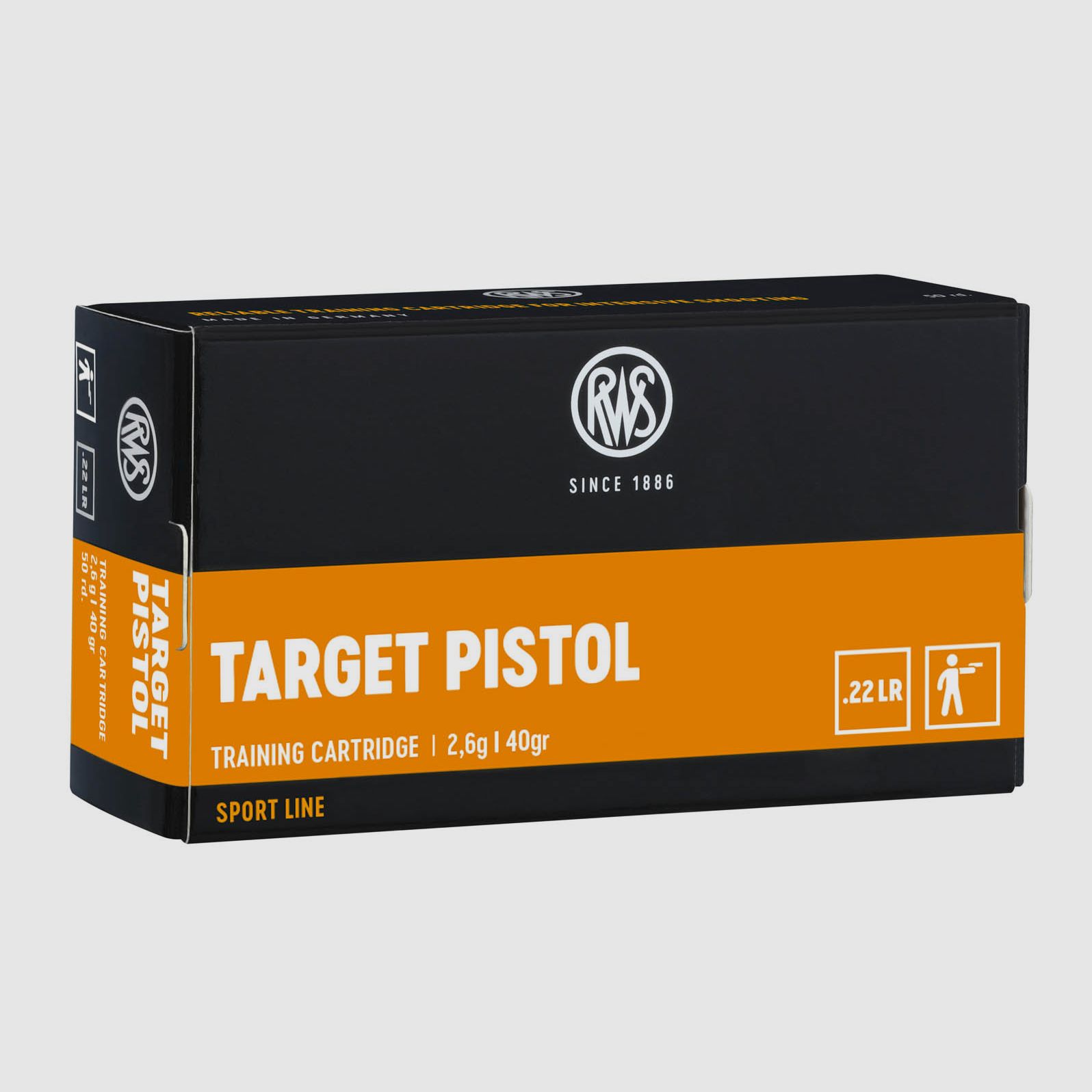 RWS .22lr Target Pistol 2,6g - 40gr