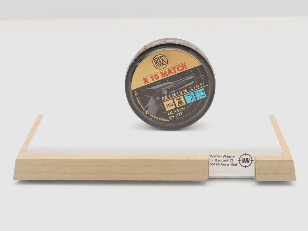 RWS R10 MATCH 0,45G á 500 4,5mm