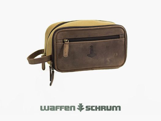 Mjoelner Hunting Toiletry Bag Valhalla Sand/Brown Black-Beige