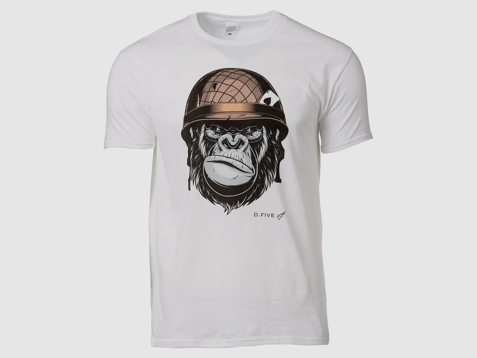 Defcon 5 Defcon 5 T-Shirt Chest Monkey Helmet weiß