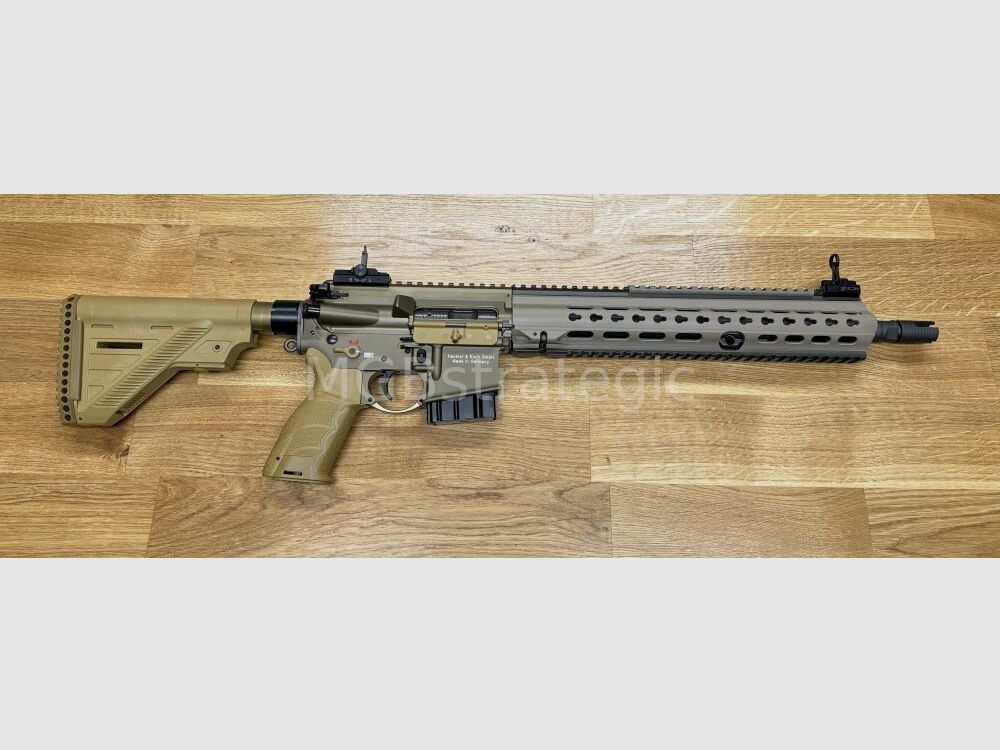 Heckler & Koch MR223 A3 G95K Ulepszenia 14,5" lufa półautomatyczna karabinu .223Rem wersja cywilna H&K G95K z ulepszeniami G95K / HK416 H&K 416 / MR 223 A3