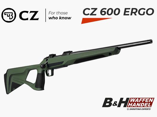 CZ CZ 600 Ergo Lochschaft Repetierer Repetierbüchse