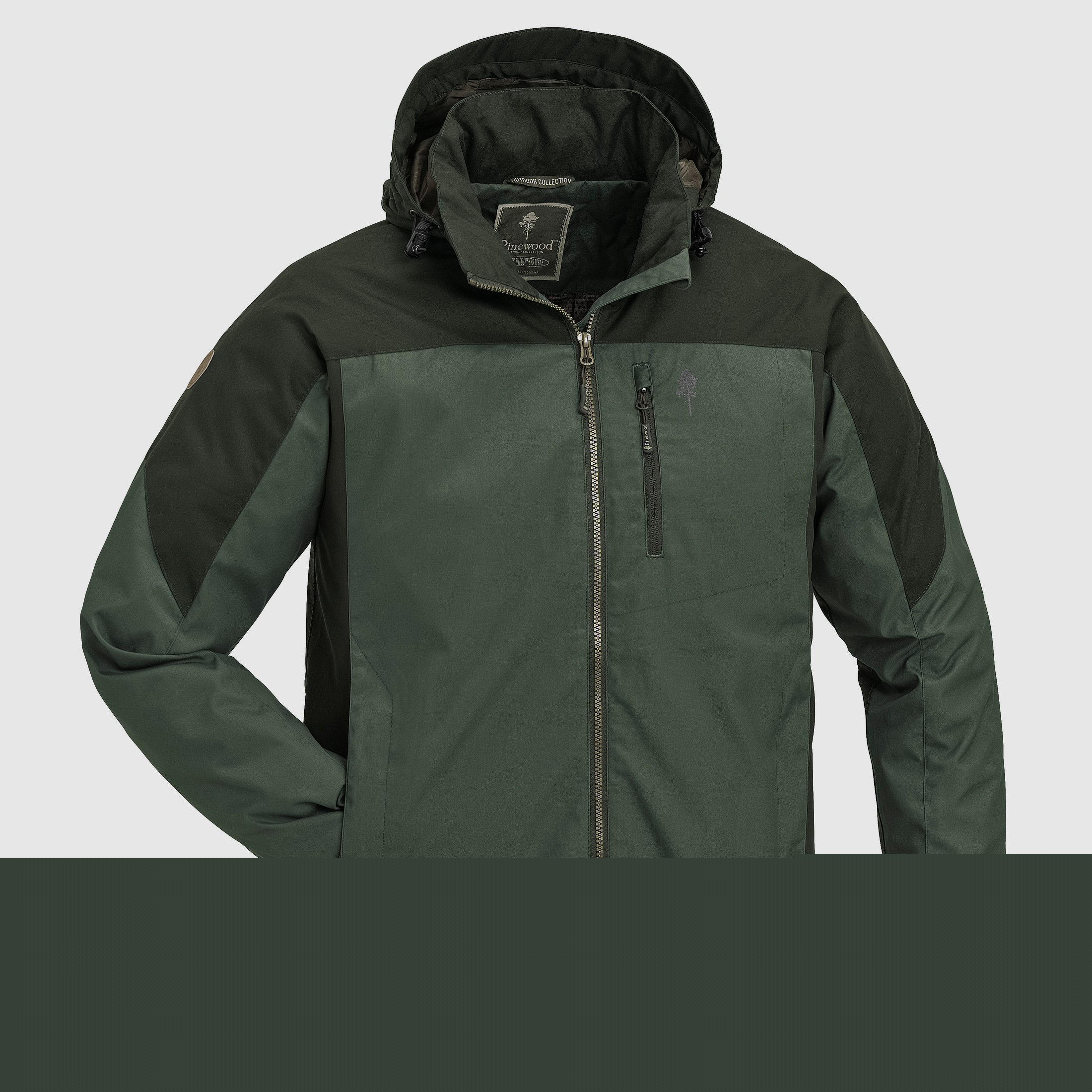 Pinewood Caribou TC Kids midgrün/moosgrün Jacke