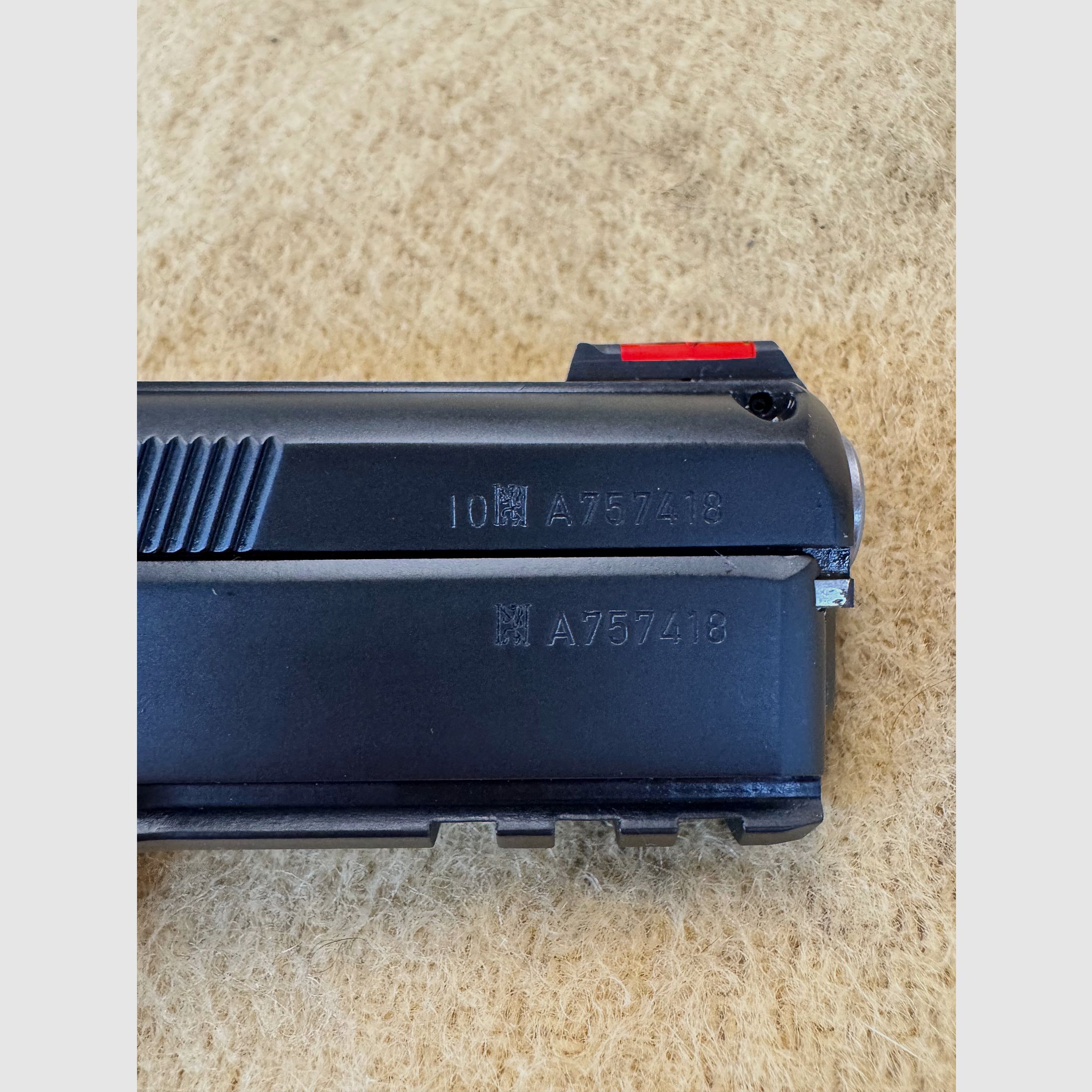 CZ 75 SP-01 Shadow Pistole Kal. 9x19