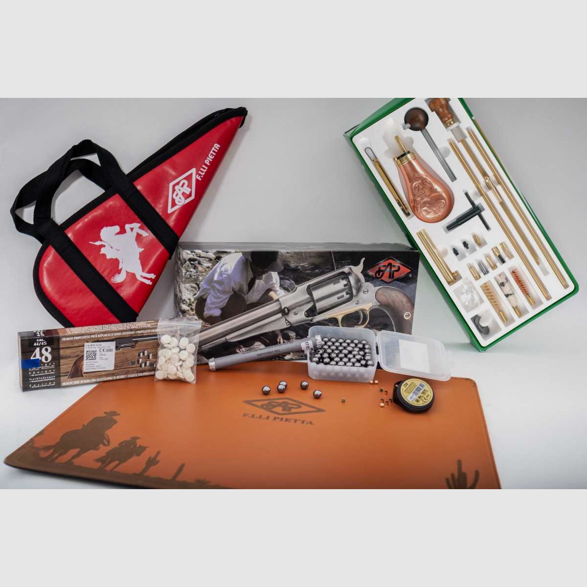 PACK 1858 NEW ARMY INOX SHERIFF KAL 44 PN