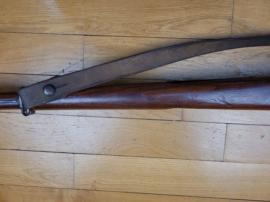 Eccellente fucile Rubin-Schmidt mod. 1889 – 7,5×55 – primo fucile svizzero a otturatore lineare – canna nuovissima – numero di serie unico – meccanica impeccabile – 12 colpi – privatizzato nel 1925 – eccellente stato, immagine 13 di 30