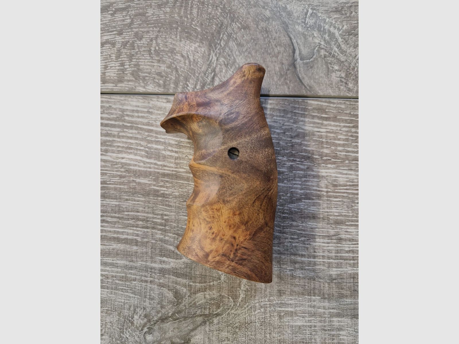 Griffschalen S&W K / L glatt Holz, Bild 1 von 2