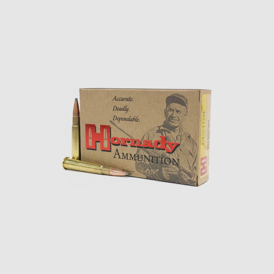 Hornady Custom .303 British InterLock 150 grs Büchsenpatronen