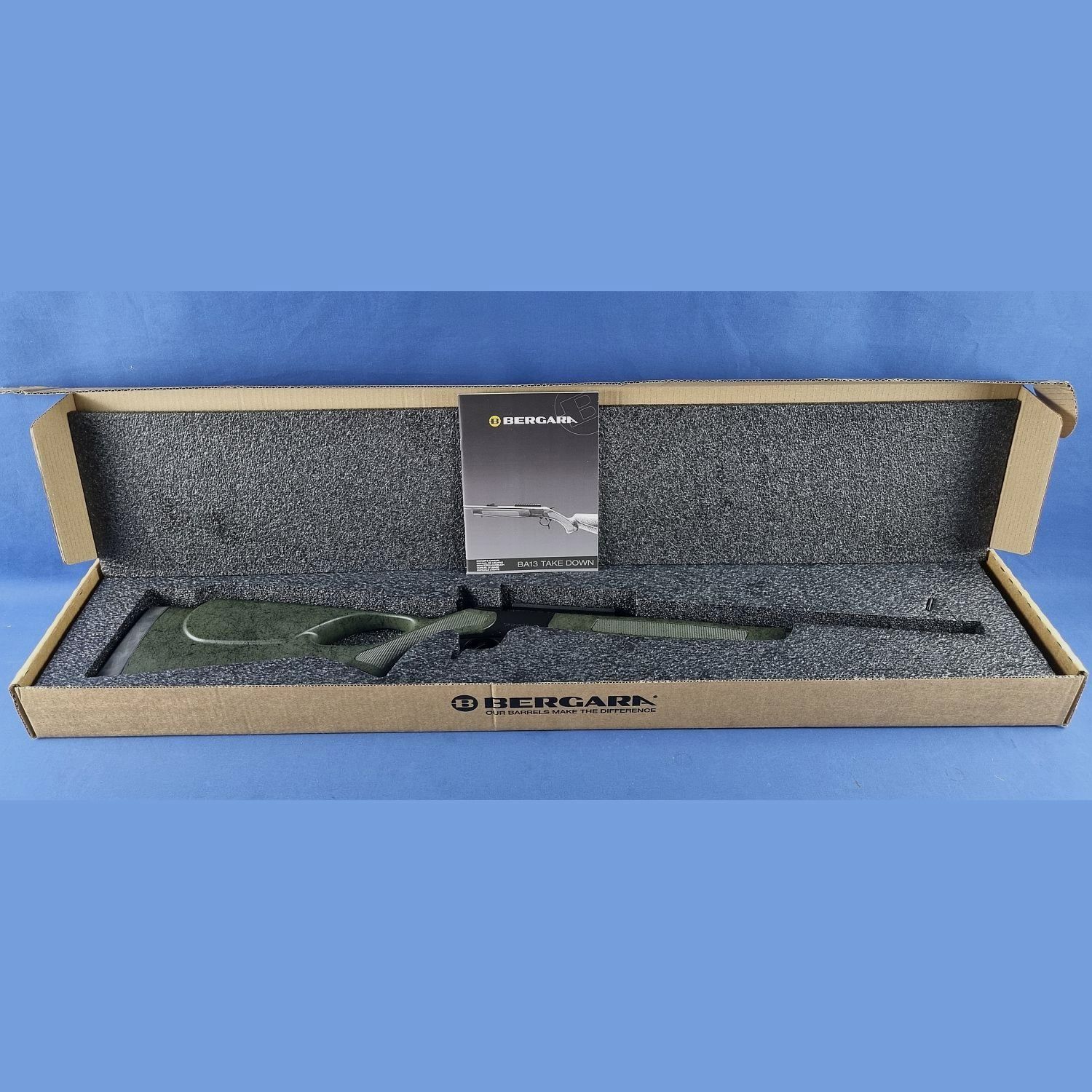 BERGARA BA13 TD Thumbhole Green mit Gewinde 5/8-24 UNEF LL: 20″ Kal. 223Rem, Bild 3 von 3