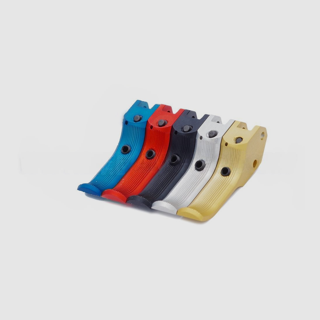 Eemann Tech Gatillo SA para CZ 75, desplazamiento frontal/dedos largos, color: rojo, tipo: liso, imagen 3 de 3
