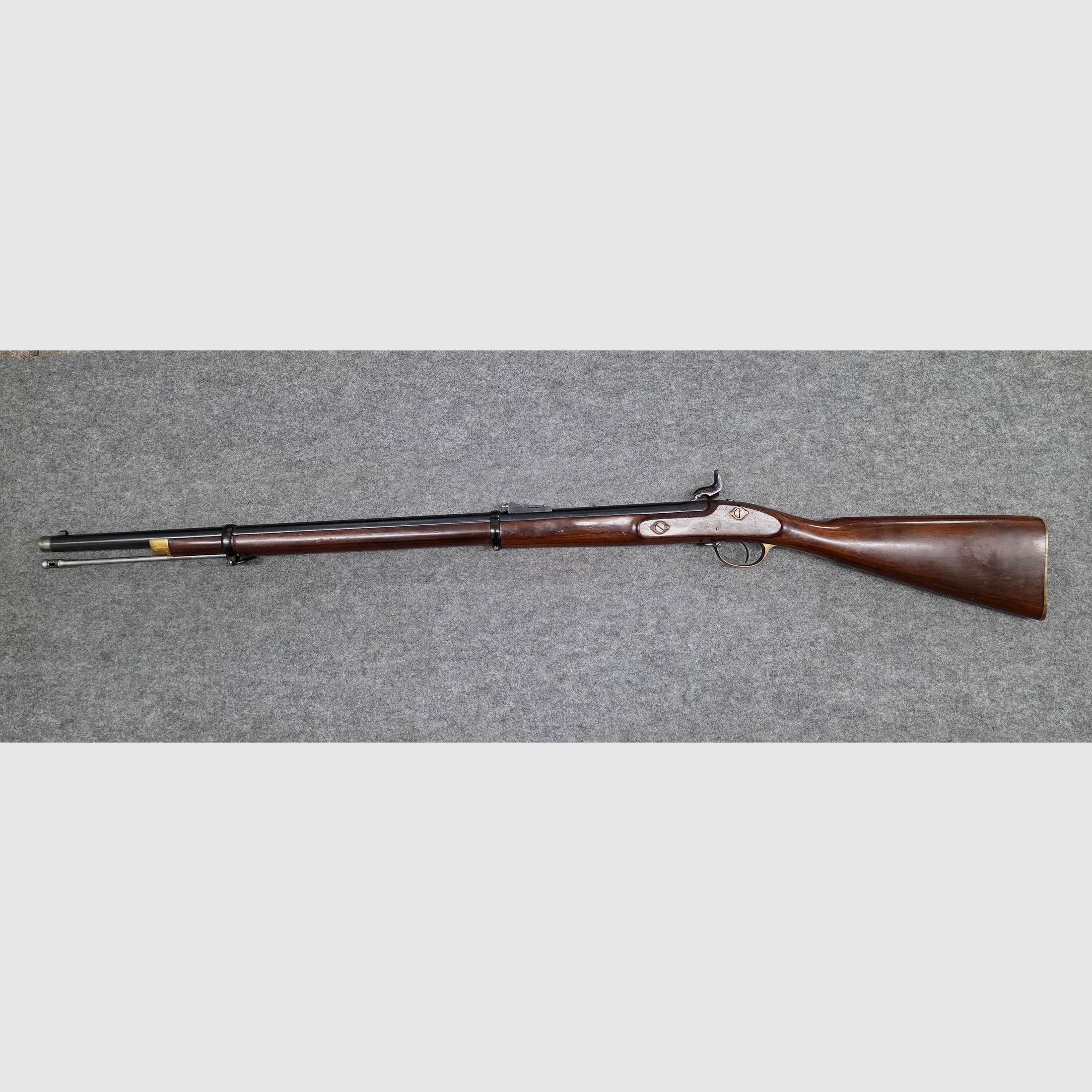 Fucile a percussione London Armoury cal. .58 Replica del fucile a retrocarica Enfield del 1853 dalla Guerra Civile Americana Euro Arms of America Fucile a percussione