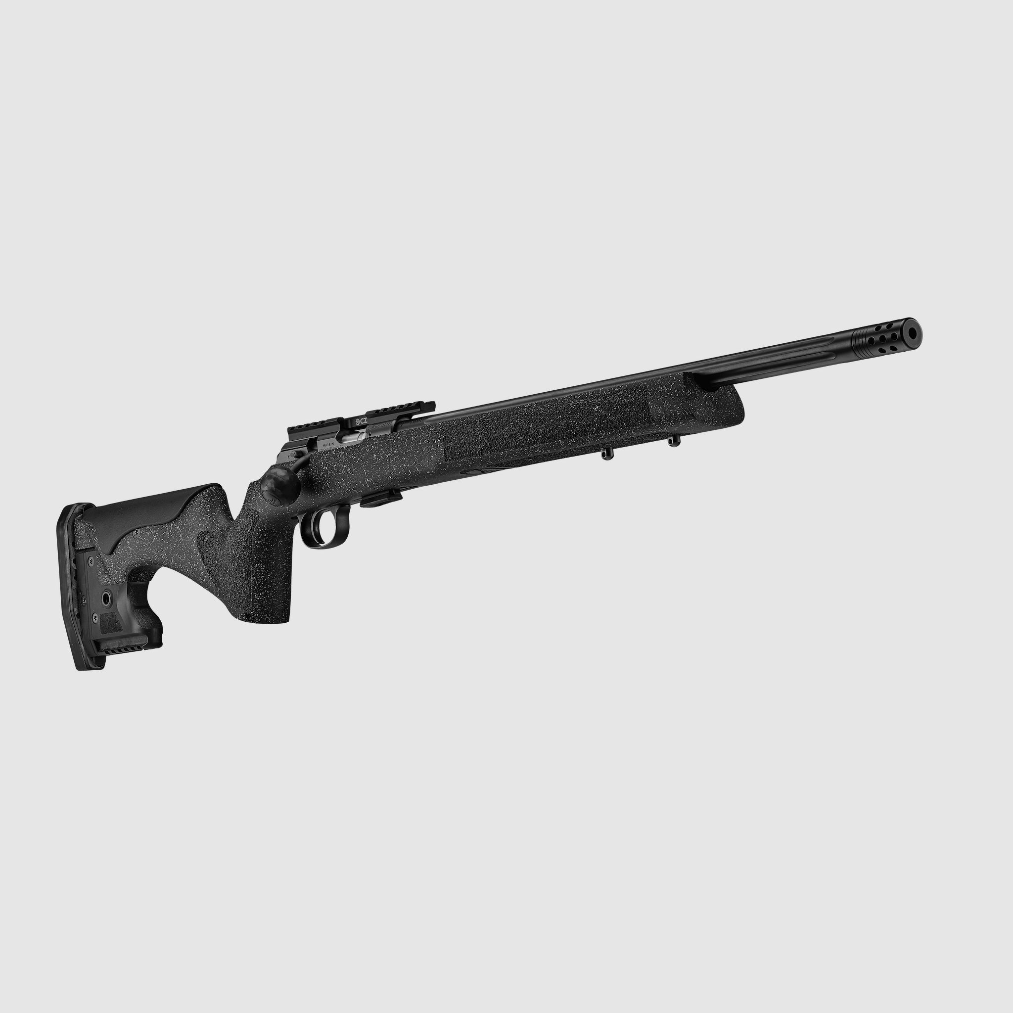 CZ 457 Long Range Precision Black Threaded 20" .22lr