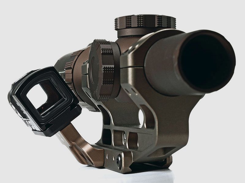 BASE OTTICA OFFSET FAST UNITY TACTICAL, ADATTATORE DI MONTAGGIO NERO