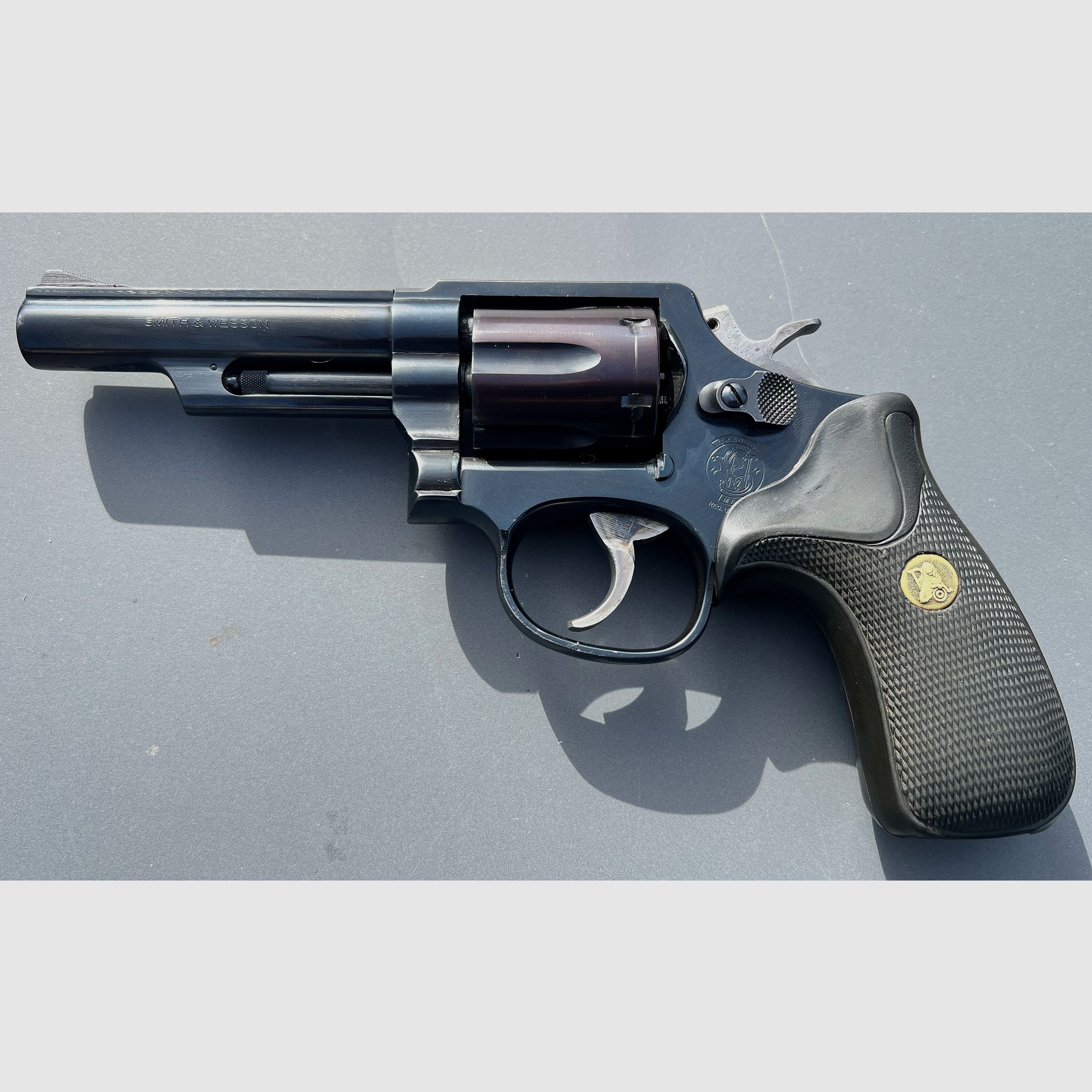 Smith & Wesson Mod. 19‑P – 4" Lauf – SONDERMODELL inkl. Merkle Tuning – Originalbox & Papiere – Sammlerstück (kein schwerfälliger S&W 686, Colt, Taurus, Ruger), Bild 1 von 6