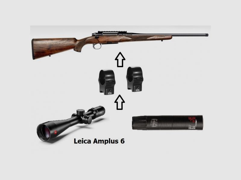 Heym SR 30 Allranger + ZF Leica + ... - Power Pacs - Complete Package