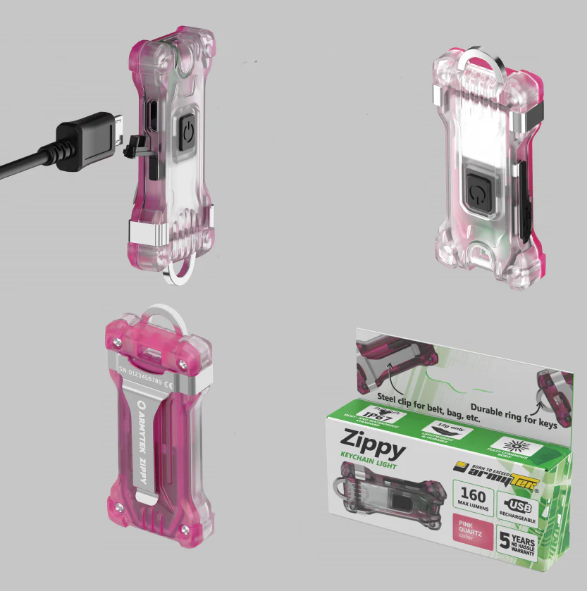 LAMPE ARMYTEK Zippy – 200 Lumens – Rouge, image 24 sur 24