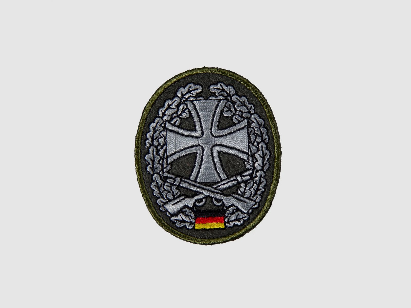 Bundeswehr Original Bundeswehr Original Barettabzeichen Heimatschutz Textil