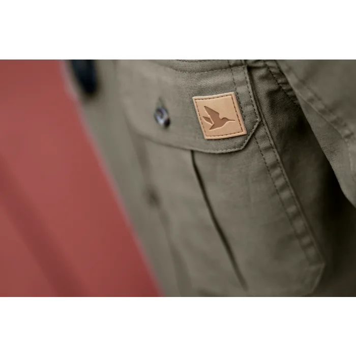 SEELAND Selous L/S Cargo Shirt – Grape leaf (406250031), image 3 of 6
