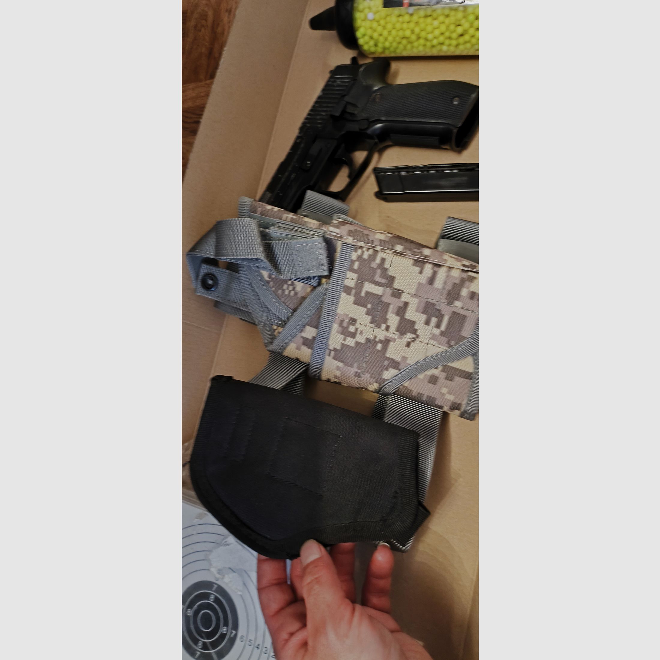 Softair Gewehr und Pistole Set 