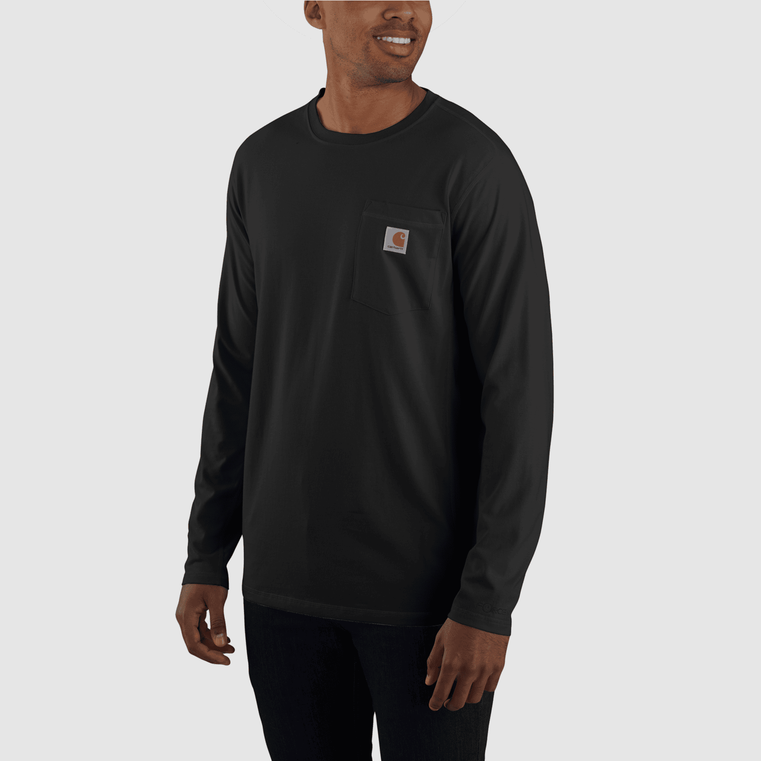 Carhartt Carhartt Force™ Relaxed L/S T-Shirt Men Black S