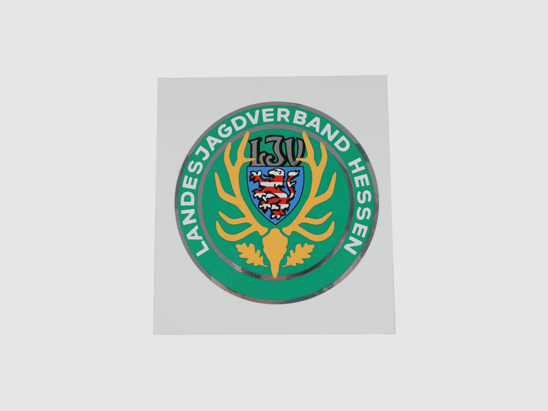 LJV Hessen - Autocollant intérieur