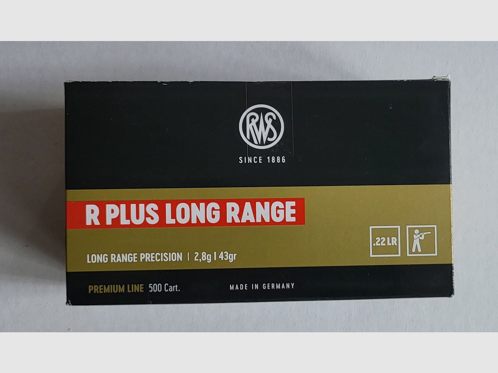 .22 lr  Munizione LongRange: RWS R Plus Long Range