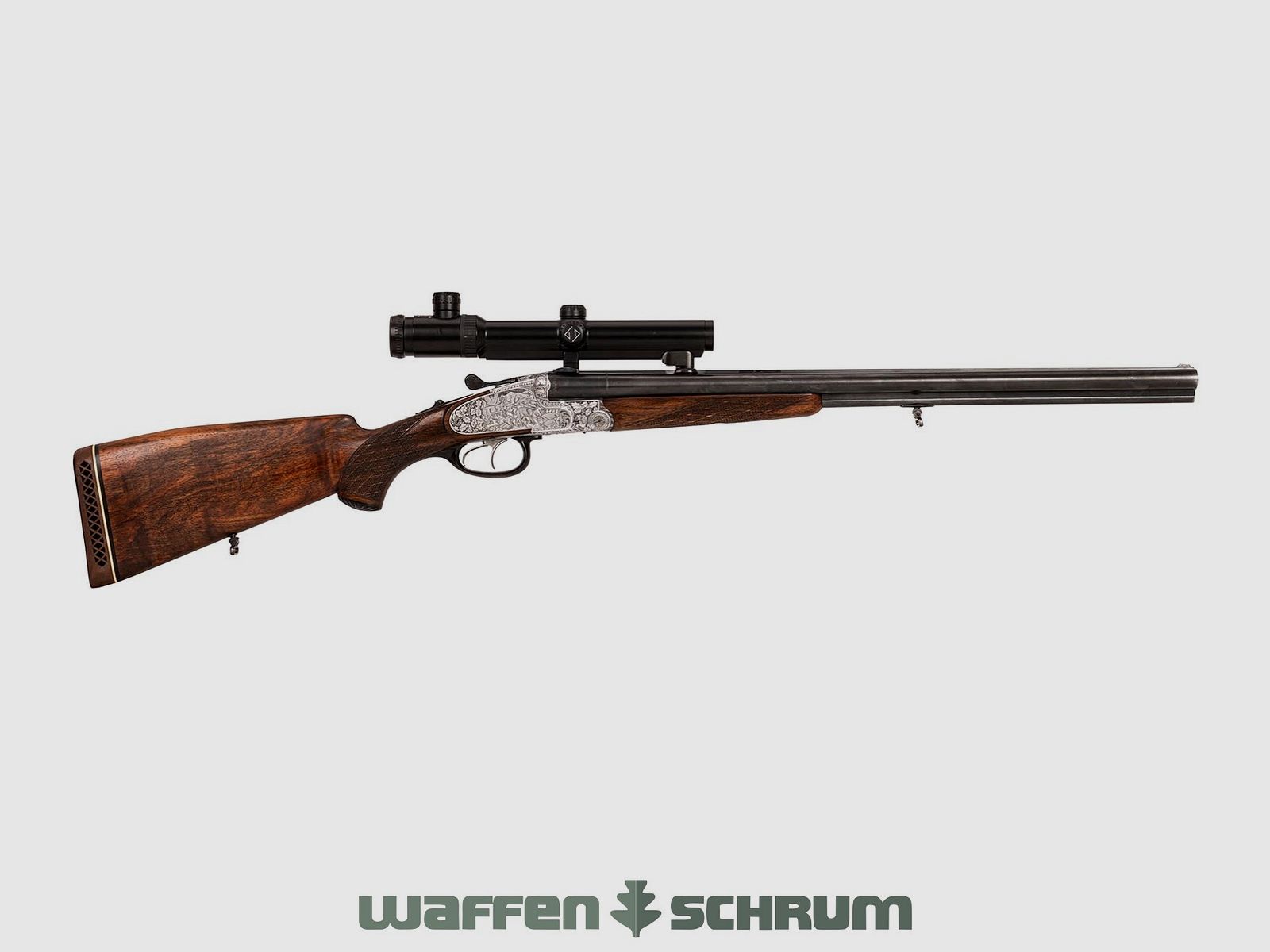 Krieghoff Trumpf-Primus-Dural 16/70-7x65R, ZF Zeiss Varipoint VM 1.1-4x24 T* Abs. 0, S-E-Montage, LL: 60 cm, 80 strzałów RWS TIG 11.5g 7x65R
