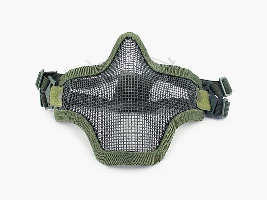 Basic Gittermaske Oliv