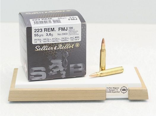 Sellier&Bellot FMJ 55grs. 100St.